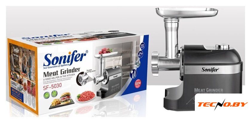 Мясорубка Sonifer SF-5030 - Изображение №2 — Интернет-Магазин TECNO.BY
