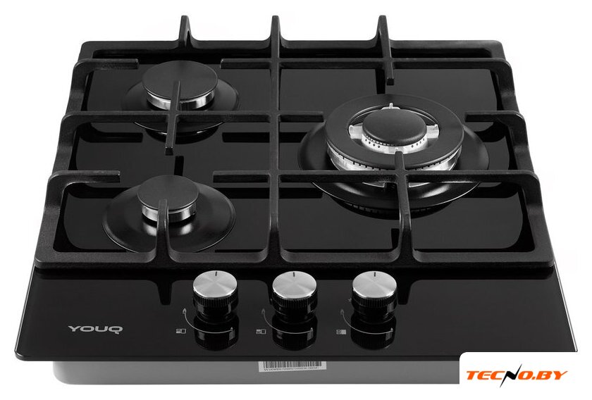 Варочная панель YOUQ YQHG 45300GC04 BL - Изображение №2 — Интернет-Магазин TECNO.BY