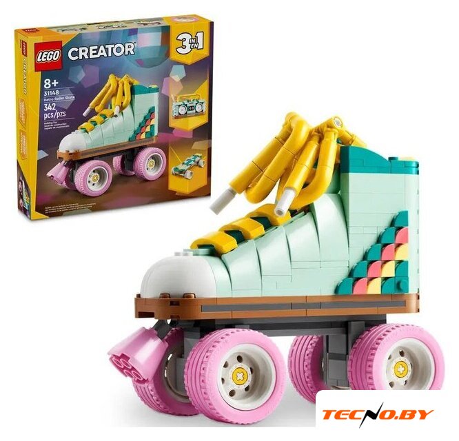 Конструктор LEGO Creator 31148 Ретро роликовые коньки - Изображение №2 — Интернет-Магазин TECNO.BY