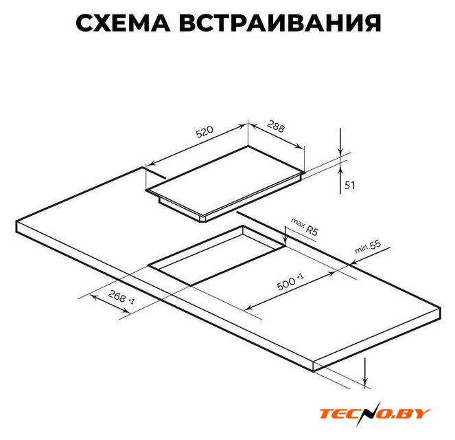 Варочная панель LEX EVH 320A BL - Изображение №3 — Интернет-Магазин TECNO.BY
