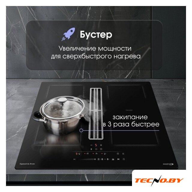 Варочная панель Zigmund & Shtain CIS 303.60 BX - Изображение №6 — Интернет-Магазин TECNO.BY