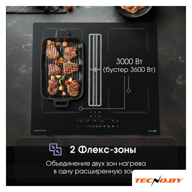 Варочная панель Zigmund & Shtain CIS 303.60 BX - Изображение №5 — Интернет-Магазин TECNO.BY