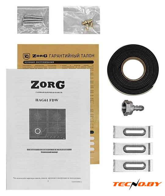 Варочная панель ZorG HAG61 FDW black - Изображение №8 — Интернет-Магазин TECNO.BY