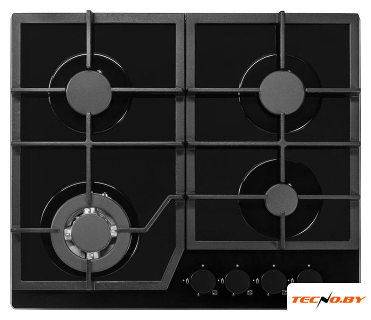 Варочная панель ZorG HAG61 FDW black - Изображение №1 — Интернет-Магазин TECNO.BY