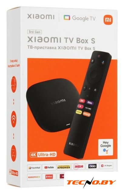 Смарт-приставка Xiaomi Box S 3rd Gen (русская версия) - Изображение №10 — Интернет-Магазин TECNO.BY