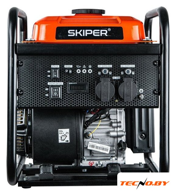 Бензиновый генератор Skiper HW5000i - Изображение №4 — Интернет-Магазин TECNO.BY