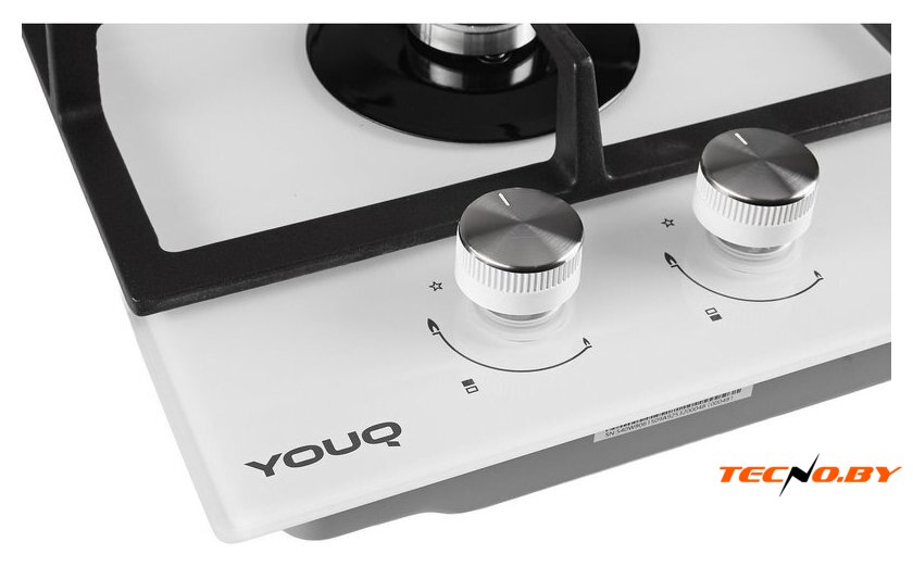 Варочная панель YOUQ YQHG 30200GC03 WH - Изображение №3 — Интернет-Магазин TECNO.BY