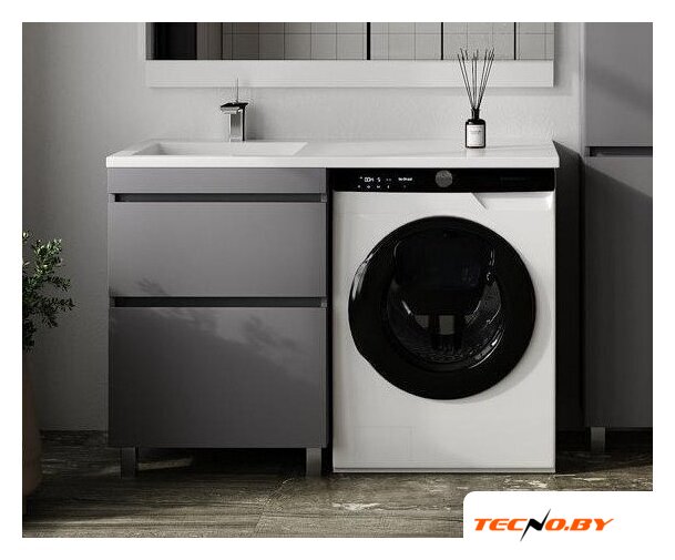  Symbolite Тумба под умывальник Даллас Леон 120 Люкс Plus (серый) - Изображение №1 — Интернет-Магазин TECNO.BY