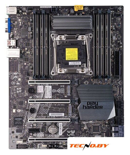 Материнская плата Supermicro MBD-C9X299-RPGF-L-B - Изображение №1 — Интернет-Магазин TECNO.BY