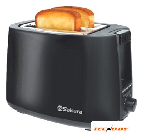 Тостер Sakura SA-7612BK - Изображение №1 — Интернет-Магазин TECNO.BY