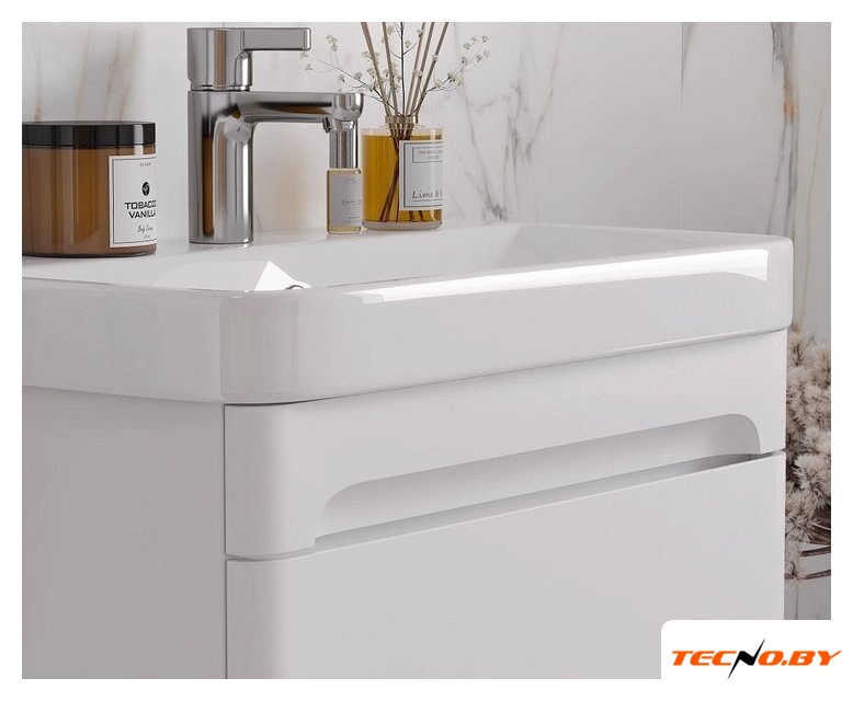  EQUIL Тумба с умывальником Nice 60.2Y 9595 (подвесная) - Изображение №8 — Интернет-Магазин TECNO.BY
