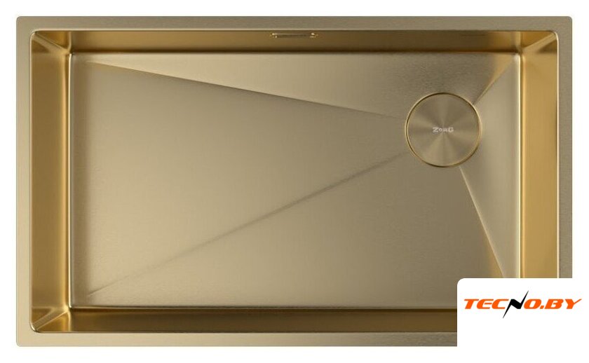 Кухонная мойка ZorG Zerox 74 U / IF Side SF PVD Gold - Изображение №3 — Интернет-Магазин TECNO.BY