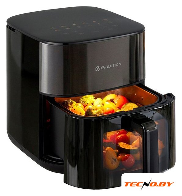 Аэрогриль (аэрофритюрница) Evolution Airo 8500TW (черный) - Изображение №2 — Интернет-Магазин TECNO.BY