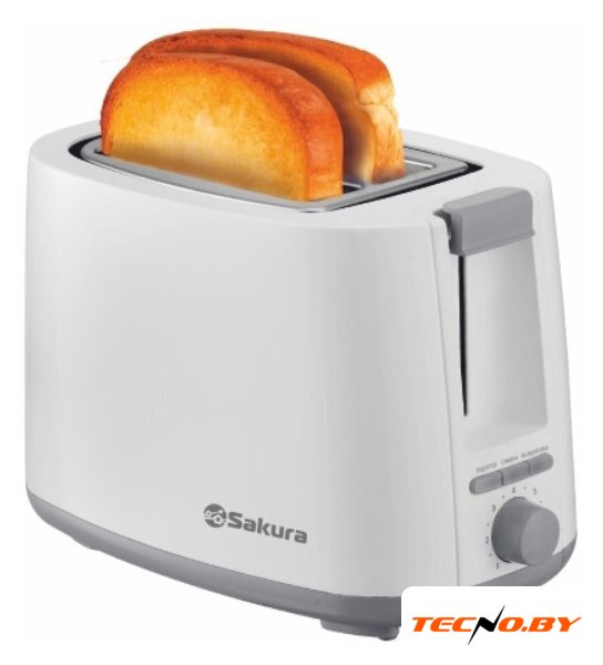 Тостер Sakura SA-7612W - Изображение №1 — Интернет-Магазин TECNO.BY