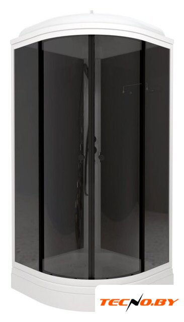 Душевая кабина Triton Грэй-Блэк А 90х90 - Изображение №1 — Интернет-Магазин TECNO.BY
