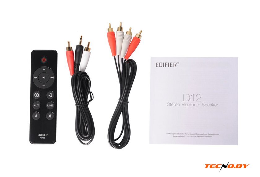 Беспроводная колонка Edifier D12 (коричневый) - Изображение №9 — Интернет-Магазин TECNO.BY