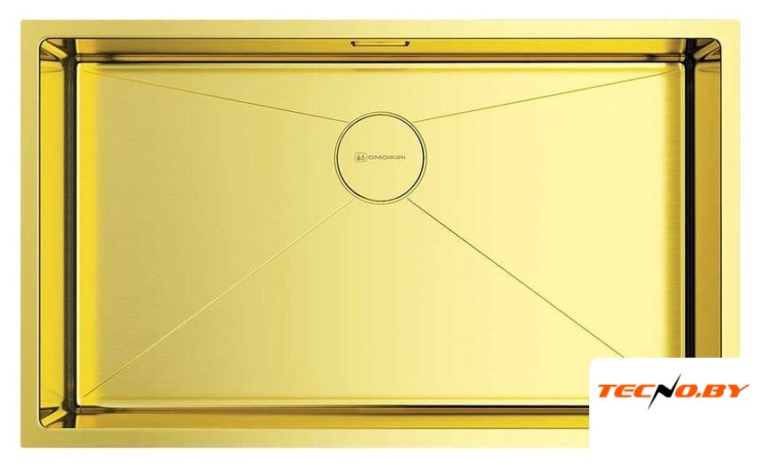 Кухонная мойка Omoikiri Taki 74-U/IF LG (светлое золото) - Изображение №1 — Интернет-Магазин TECNO.BY