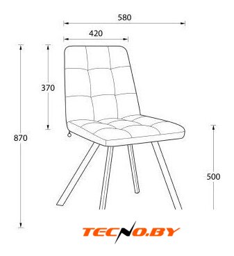 Стул Мамадома Rommy (d24 Black Lux/черный) - Изображение №15 — Интернет-Магазин TECNO.BY