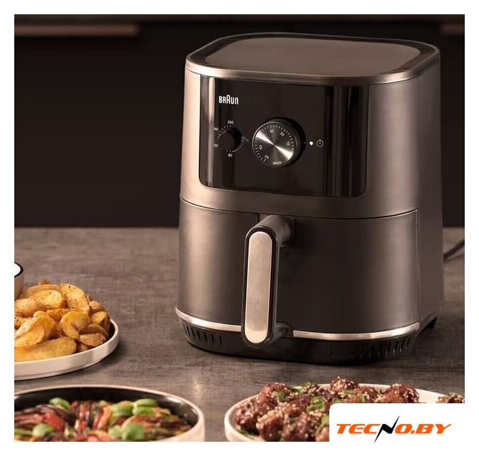 Аэрогриль (аэрофритюрница) Braun MultiFry 3 HF 3000 IBK - Изображение №6 — Интернет-Магазин TECNO.BY