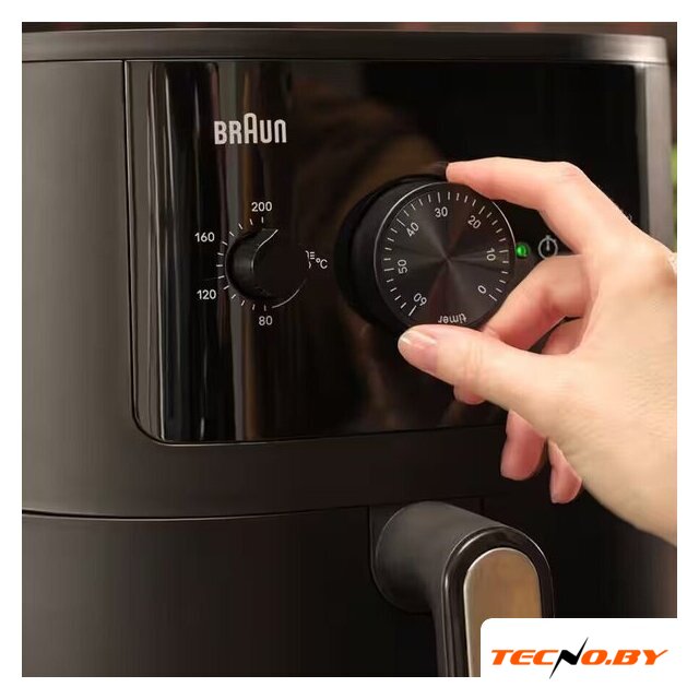 Аэрогриль (аэрофритюрница) Braun MultiFry 3 HF 3000 IBK - Изображение №3 — Интернет-Магазин TECNO.BY