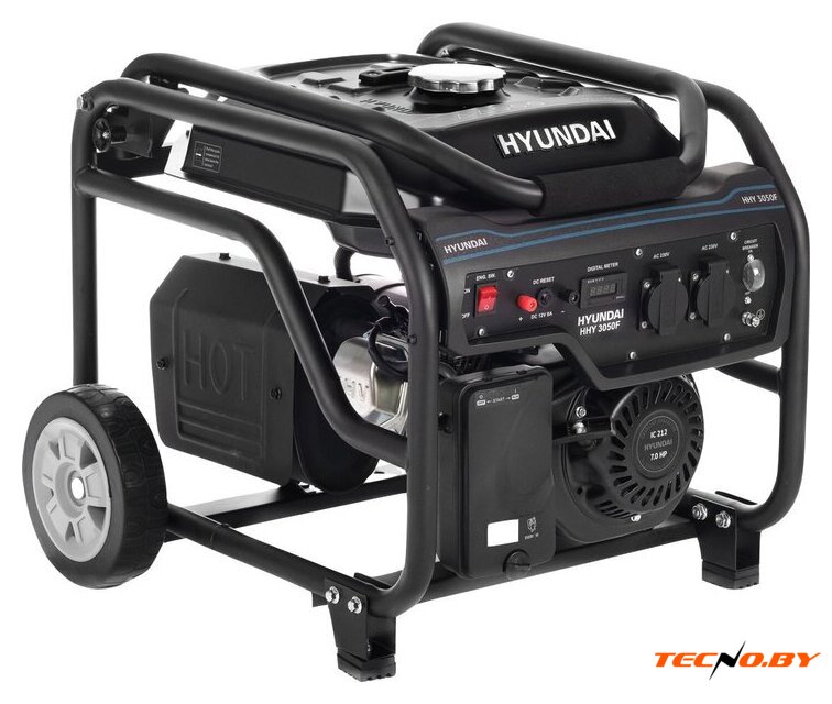 Бензиновый генератор Hyundai HHY 3050F - Изображение №1 — Интернет-Магазин TECNO.BY