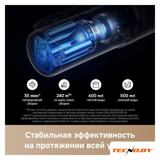 Вертикальный моющий пылесос Trouver Wet and Dry Vacuum K20 Flex Reach HMH13A - Изображение №8 — Интернет-Магазин TECNO.BY