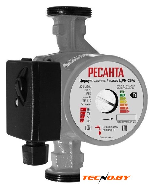 Циркуляционный насос Ресанта ЦРН-25/4 - Изображение №1 — Интернет-Магазин TECNO.BY