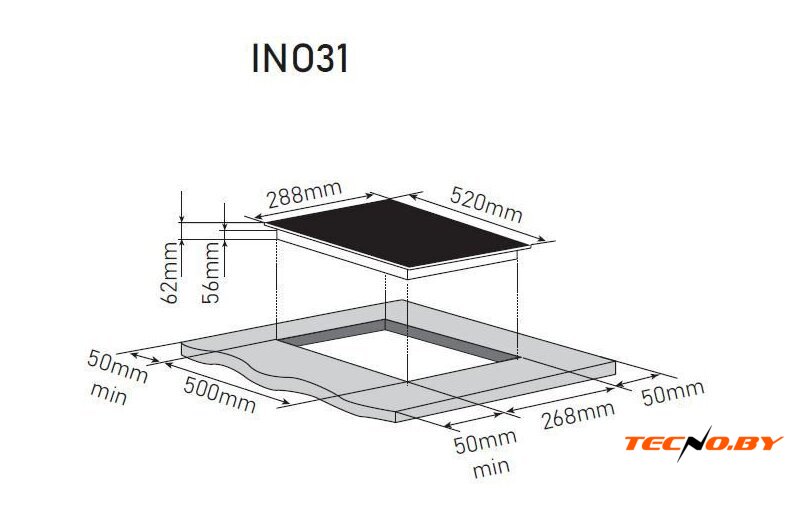 Варочная панель ZorG INO31 black - Изображение №7 — Интернет-Магазин TECNO.BY