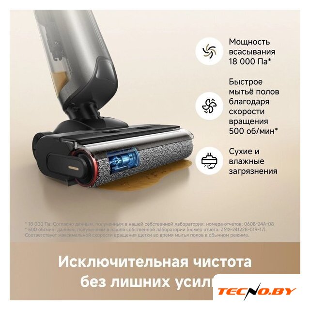 Пылесос Trouver Wet and Dry Vacuum K20 Combo HMH22A (евровилка, черный) - Изображение №9 — Интернет-Магазин TECNO.BY