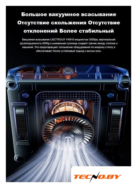 Робот для мытья окон Liectroux YW910 - Изображение №25 — Интернет-Магазин TECNO.BY