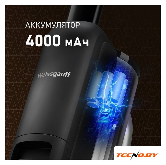 Вертикальный моющий пылесос Weissgauff V22 BLDC 250 Graphite DoubleSide AquaPro SelfDry - Изображение №22 — Интернет-Магазин TECNO.BY