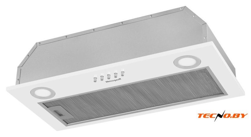 Кухонная вытяжка Weissgauff Box 600 White - Изображение №1 — Интернет-Магазин TECNO.BY
