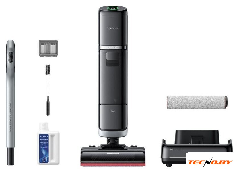 Вертикальный моющий пылесос Dreame H15 Pro Heat wet and dry Vacuum Cleaner (евровилка) - Изображение №7 — Интернет-Магазин TECNO.BY