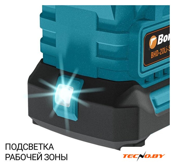 Перфоратор Bort BHD-20Li-SR 93413380 (с 2-мя АКБ, кейс) - Изображение №4 — Интернет-Магазин TECNO.BY