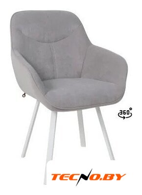 Стул Мамадома Romeo smile 360 (b22 Grey Lux/белый) - Изображение №1 — Интернет-Магазин TECNO.BY