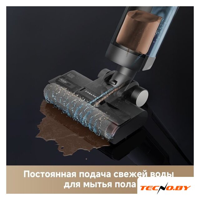Вертикальный моющий пылесос Dreame G10 Wet and Dry Vacuum HHR12A (евровилка, черный) - Изображение №3 — Интернет-Магазин TECNO.BY