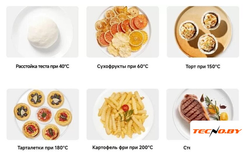 Аэрогриль (аэрофритюрница) Xiaomi Smart Double Stack Air Fryer 12L MAF-DS1201 (евровилка, черный) - Изображение №9 — Интернет-Магазин TECNO.BY