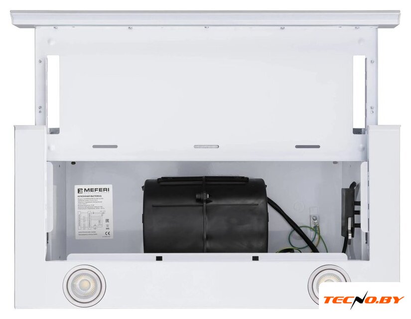 Кухонная вытяжка Meferi SLIDEBOX60WH Glass Ultra - Изображение №5 — Интернет-Магазин TECNO.BY