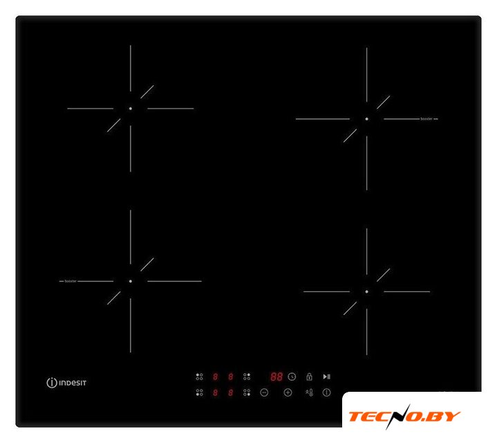 Варочная панель Indesit IS 40CQ60 NE - Изображение №1 — Интернет-Магазин TECNO.BY