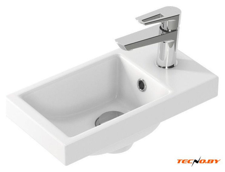 Умывальник Cersanit Como 40 S-UM-COM40/1-w + 63034 - Изображение №1 — Интернет-Магазин TECNO.BY