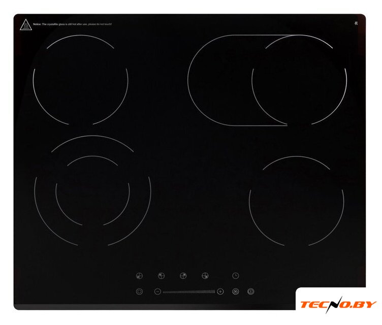Варочная панель ZorG CR61 black - Изображение №1 — Интернет-Магазин TECNO.BY