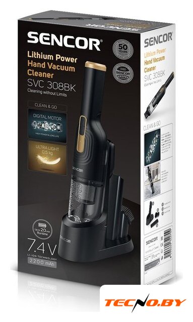Пылесос Sencor SVC 308BK - Изображение №6 — Интернет-Магазин TECNO.BY