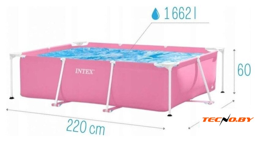 Каркасный бассейн Intex Rectangular Frame 28266 (220x150x60) - Изображение №9 — Интернет-Магазин TECNO.BY