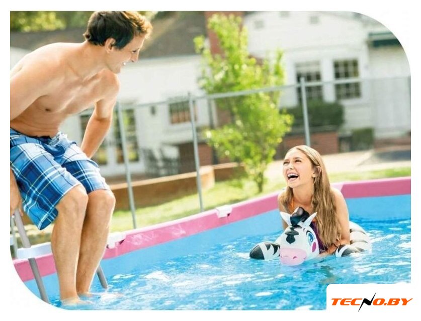 Каркасный бассейн Intex Rectangular Frame 28266 (220x150x60) - Изображение №7 — Интернет-Магазин TECNO.BY