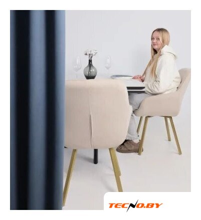Стул Мамадома Romeo smile 360 (b03 Cream Lux/золото) - Изображение №2 — Интернет-Магазин TECNO.BY