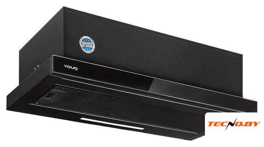 Кухонная вытяжка YOUQ Amai BT 1080 B 50 BL (черный) - Изображение №1 — Интернет-Магазин TECNO.BY