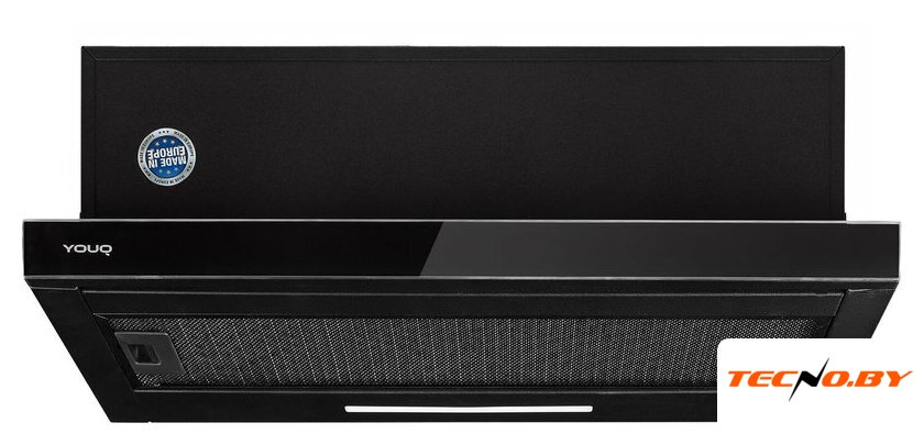 Кухонная вытяжка YOUQ Amai BT 1080 B 50 BL (черный) - Изображение №2 — Интернет-Магазин TECNO.BY