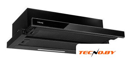 Кухонная вытяжка YOUQ Amai BT 1080 B 50 BL (черный) - Изображение №3 — Интернет-Магазин TECNO.BY