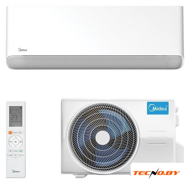 Кондиционер Midea Breezeless E MSFE-24N8D6-I/MSFE-24N8D6-O - Изображение №12 — Интернет-Магазин TECNO.BY