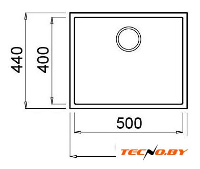 Кухонная мойка Elleci Quadra 105 Undermount Aluminium M79 - Изображение №2 — Интернет-Магазин TECNO.BY